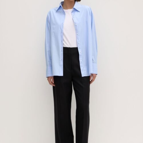 Womens Otis Poplin Stripe Shirt