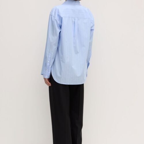 Womens Otis Poplin Stripe Shirt